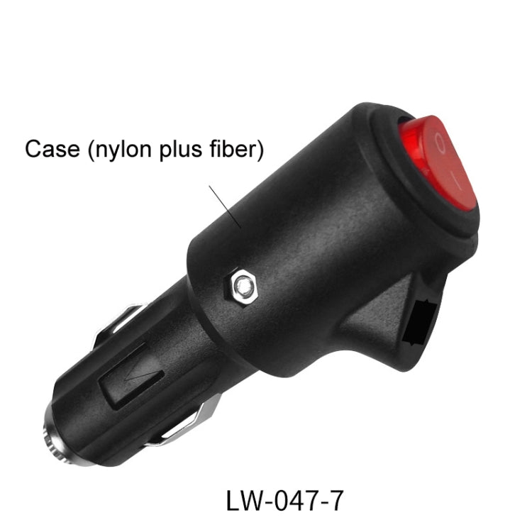 15A Car LED Indicator Light With Switch Cigarette Lighter Plug(Assembled) - HoMEdemic™ 