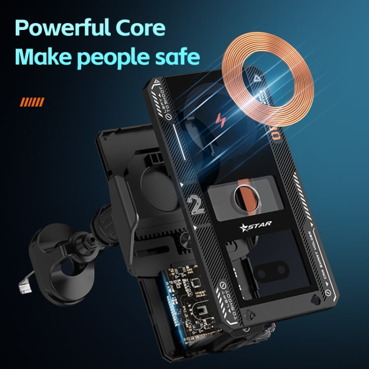 15W QI Protocol Wireless Car Charger Smart Induction Phone Holder(Silver) - HoMEdemic™ 