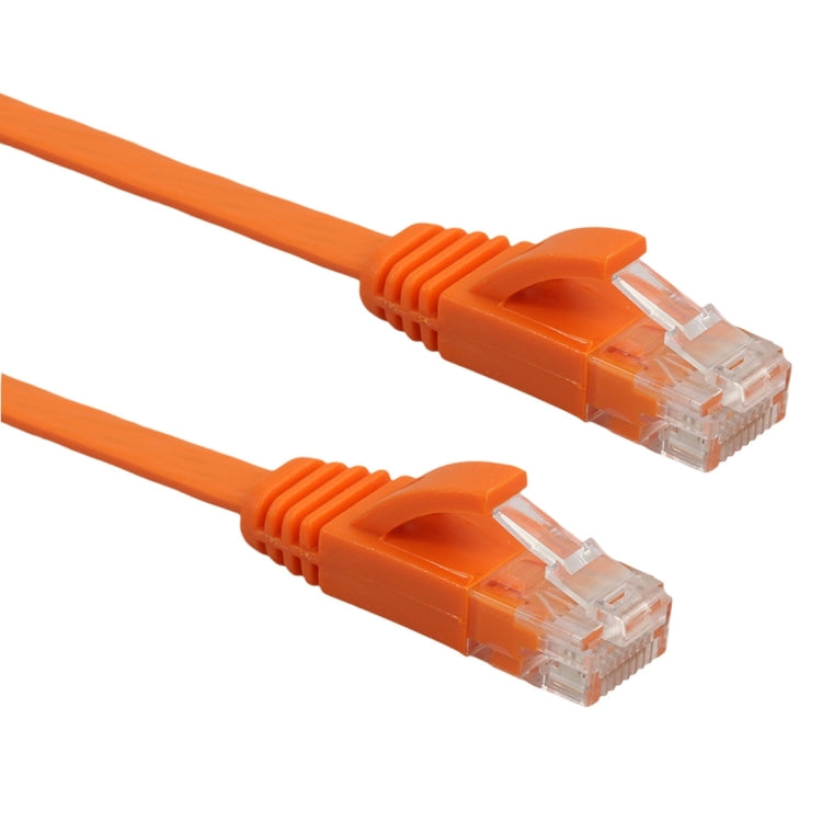 15m CAT6 Ultra-thin Flat Ethernet Network LAN Cable, Patch Lead RJ45, Length: 15m - HoMEdemic™ 