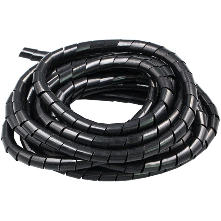 15m PE Spiral Pipes Wire Winding Organizer Tidy Tube, Nominal Diameter: 6mm, 6mm /15m Length, 6mm / 15m Length - HoMEdemic™ 