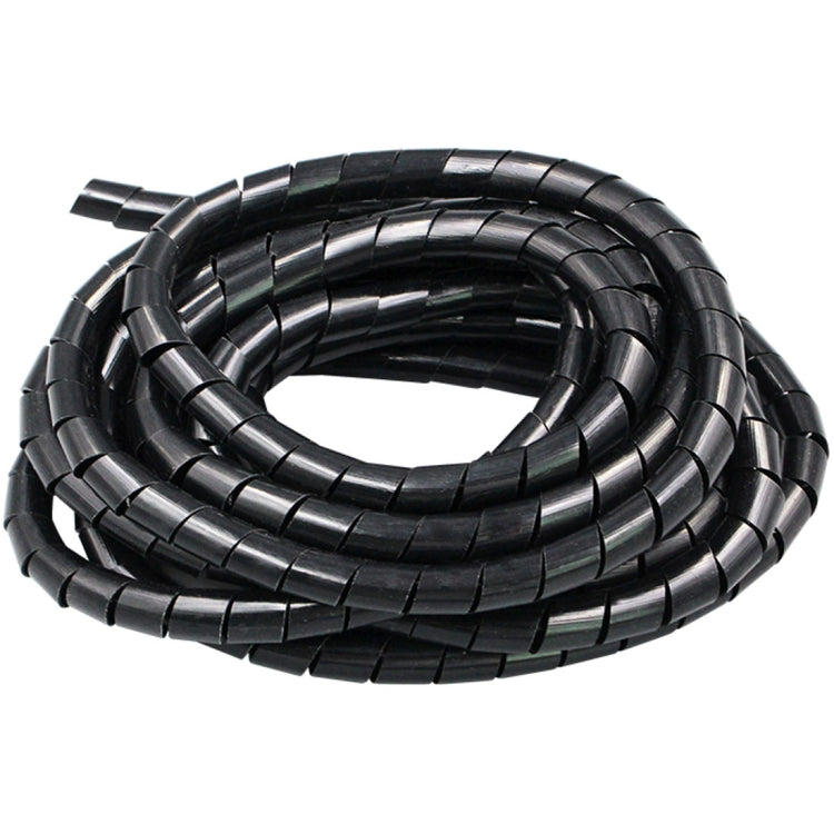 15m PE Spiral Pipes Wire Winding Organizer Tidy Tube, Nominal Diameter: 6mm, 6mm /15m Length, 6mm / 15m Length - HoMEdemic™ 