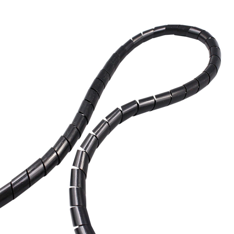15m PE Spiral Pipes Wire Winding Organizer Tidy Tube, Nominal Diameter: 6mm, 6mm /15m Length, 6mm / 15m Length - HoMEdemic™ 
