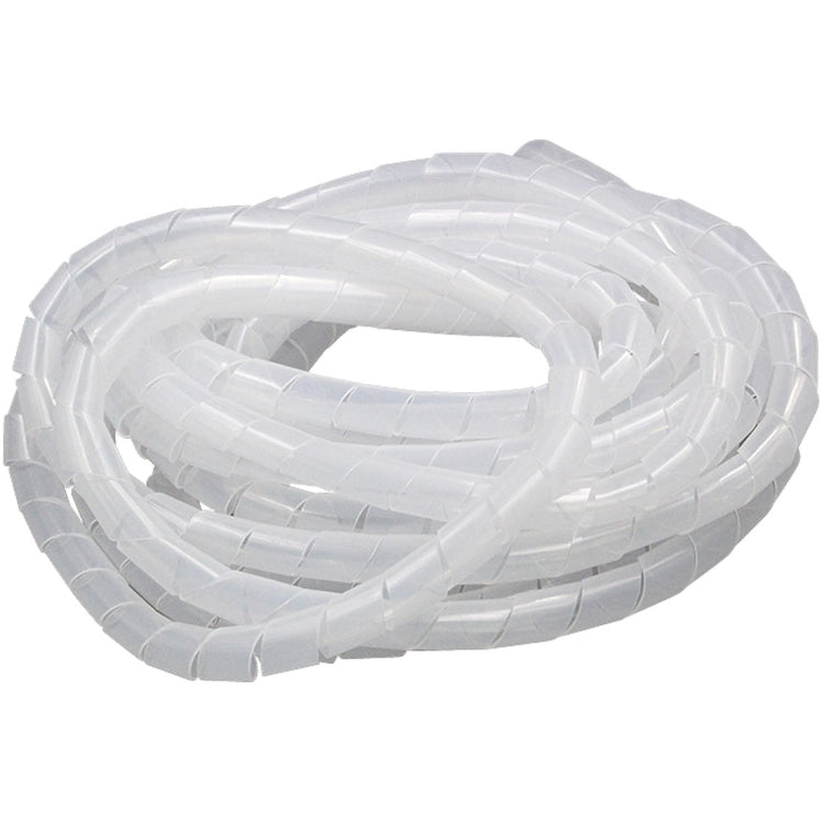 15m PE Spiral Pipes Wire Winding Organizer Tidy Tube, Nominal Diameter: 6mm, 6mm /15m Length, 6mm / 15m Length - HoMEdemic™ 