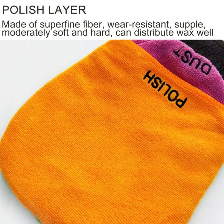 15x24cm 3 in 1 Multifunctional Car Waxing Thickened Cleaning Gloves - HoMEdemic™ 