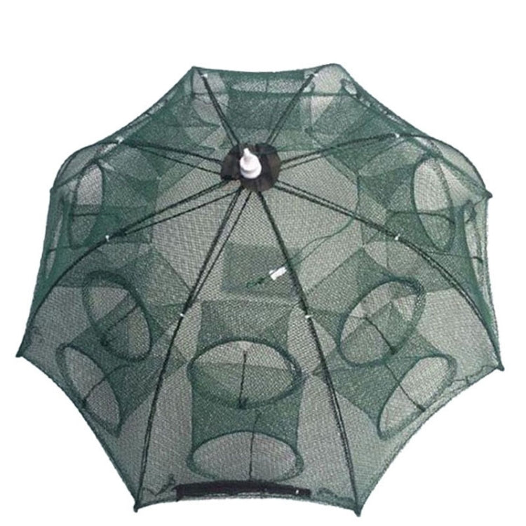 16 Holes Automatic Foldable Fishing Net Nylon Shrimp Crab Minnow Trap Fish Cast Net Fishing Tackle, 16 Holes - HoMEdemic™ 