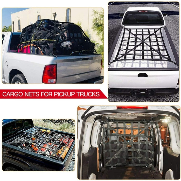 167x127cm Truck Bed Cargo Net Pickup Bed Netting Strap - HoMEdemic™ 