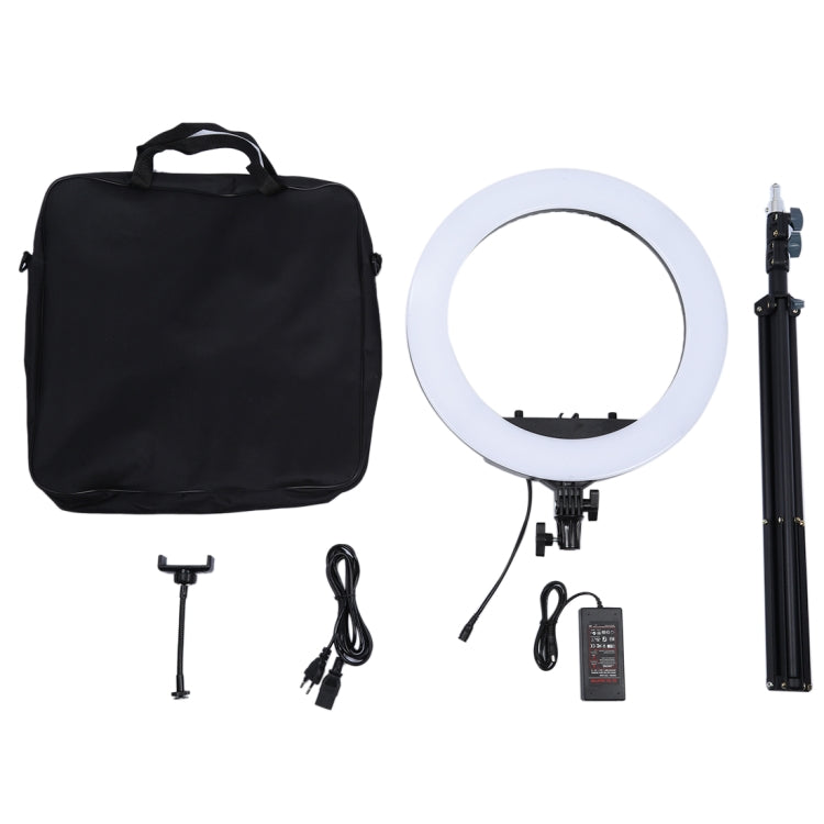 18 inch 55W Two-speed Dimmable Anchor Photography Self-timer LED Ring Fill-in Light with Tripod, 18 Inch - HoMEdemic™ 