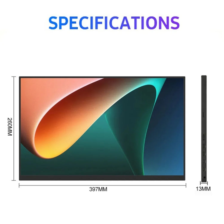 18 inch HDR 2560x1600P IPS Screen Portable Monitor(US Plug) - HoMEdemic™ 