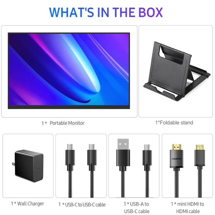 18 inch HDR 2560x1600P IPS Screen Portable Monitor(US Plug) - HoMEdemic™ 