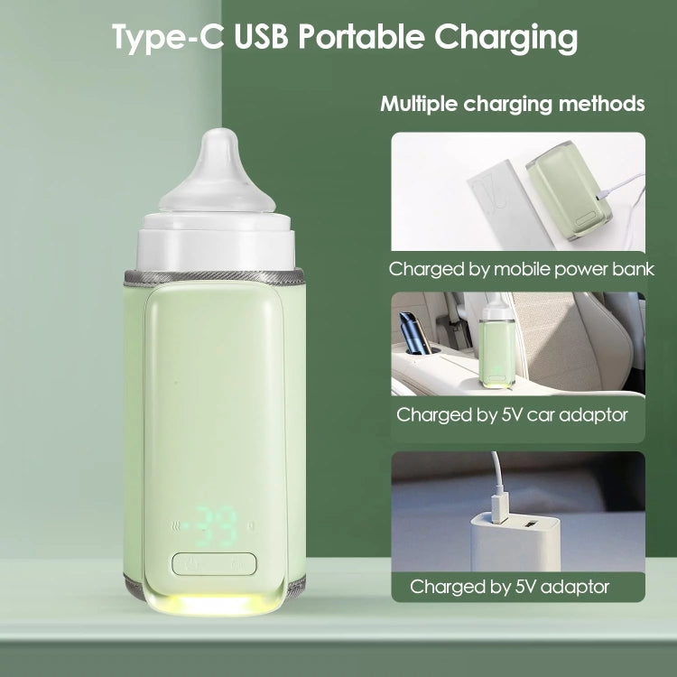 18W Baby Bottle Warmer With Digital Display & Night Light, Spec: Standard Version - HoMEdemic™ 