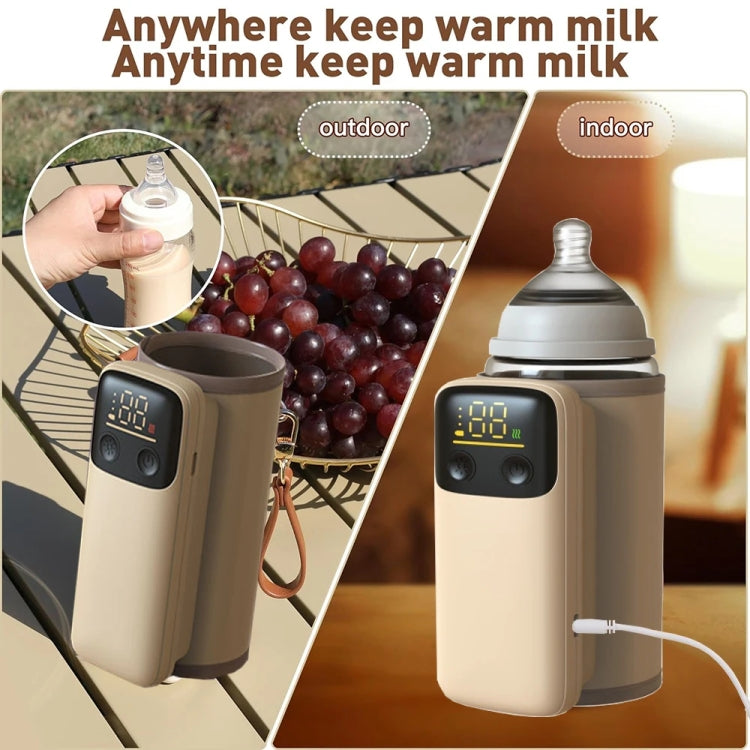18W Fast Charging Baby Bottle Warmer With Digital Display, Spec: Standard Version - HoMEdemic™ 
