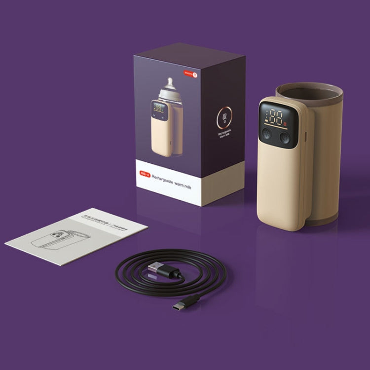18W Fast Charging Baby Bottle Warmer With Digital Display, Spec: Standard Version - HoMEdemic™ 