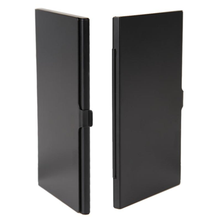 1SD+ 8TF  Aluminum Micro SD Cards Holder Pin Storage Box 9 solts for SD/ SIM/TF Memory Card(Black) - HoMEdemic™ 
