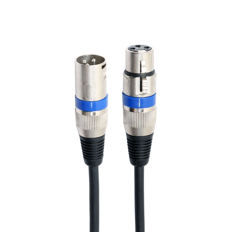 1m 3-Pin XLR Male to XLR Female MIC Shielded Cable Microphone Audio Cord, Length: 1m (Blue) - HoMEdemic™ 