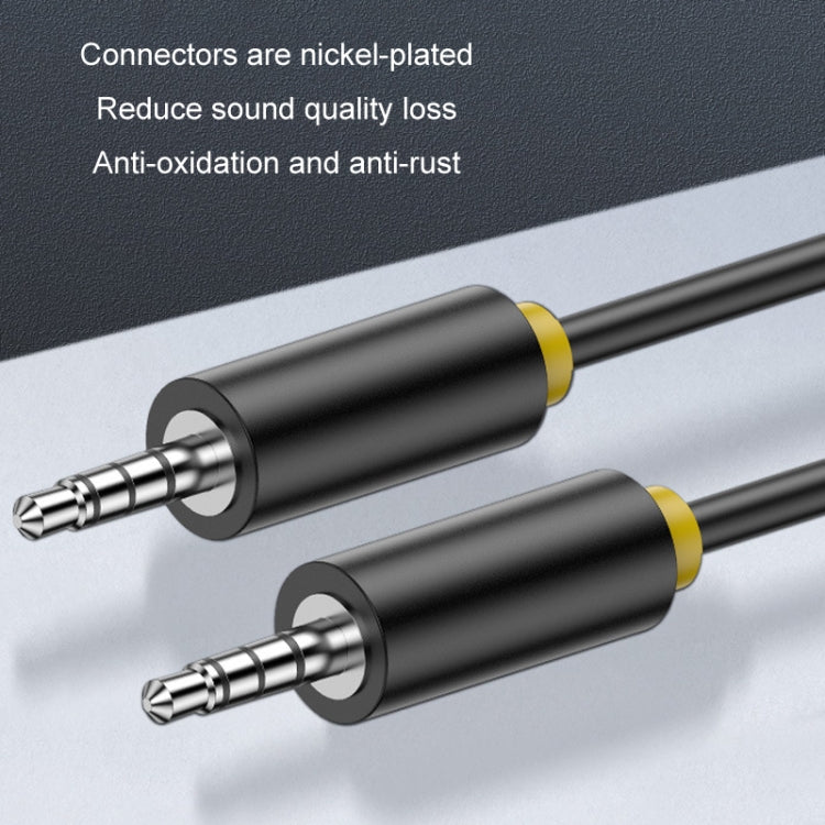 1m JINGHUA 3.5mm Cable Audio Conversion Microphone Two-way Transcriber - HoMEdemic™ 