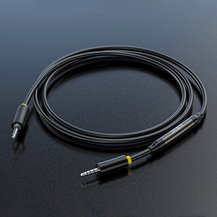 1m JINGHUA 3.5mm Cable Audio Conversion Microphone Two-way Transcriber - HoMEdemic™ 