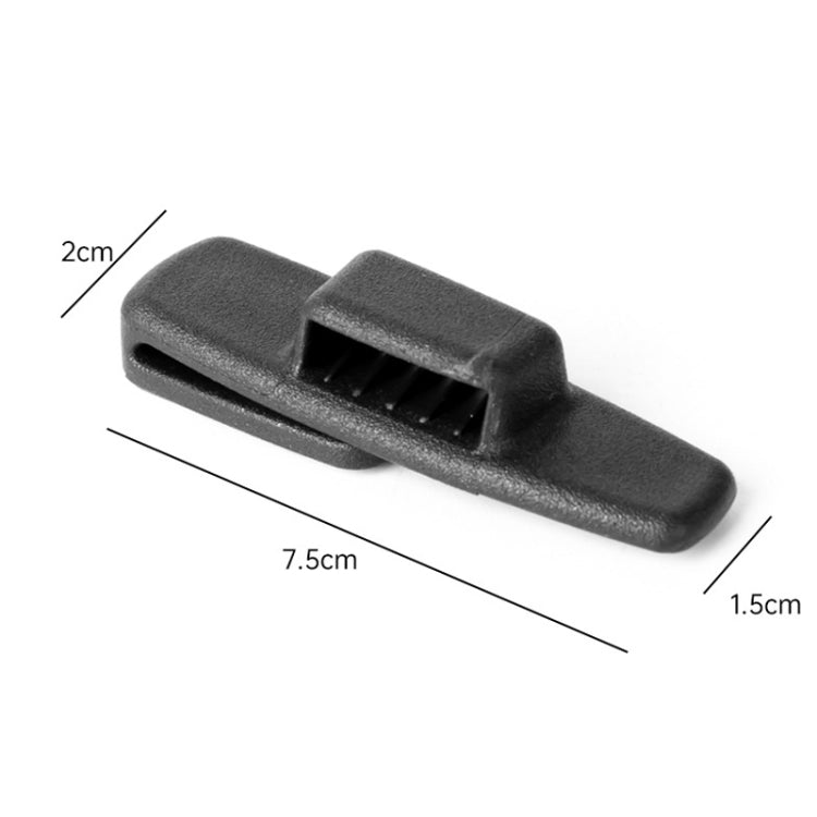 1pair Car Seat Belt Adhesive Buckle Fastener Adjustment Limiter - HoMEdemic™ 