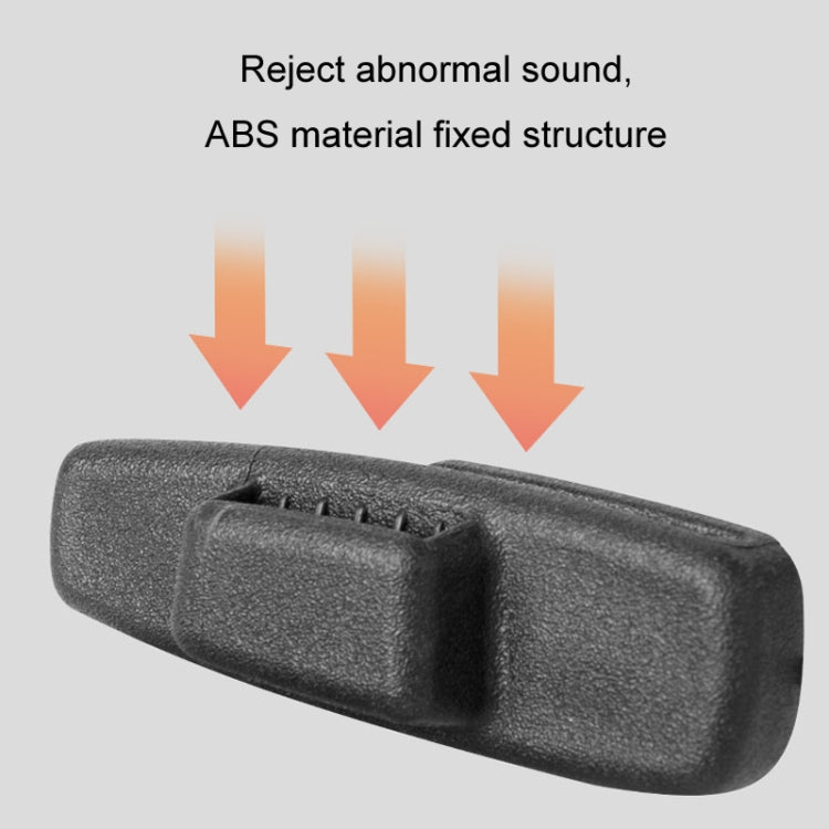1pair Car Seat Belt Adhesive Buckle Fastener Adjustment Limiter - HoMEdemic™ 