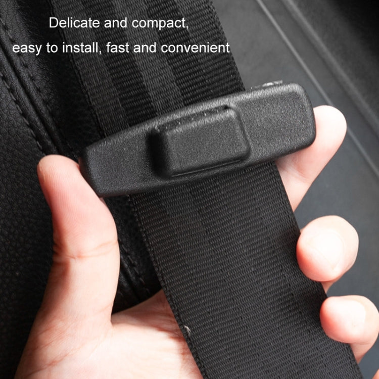 1pair Car Seat Belt Adhesive Buckle Fastener Adjustment Limiter - HoMEdemic™ 