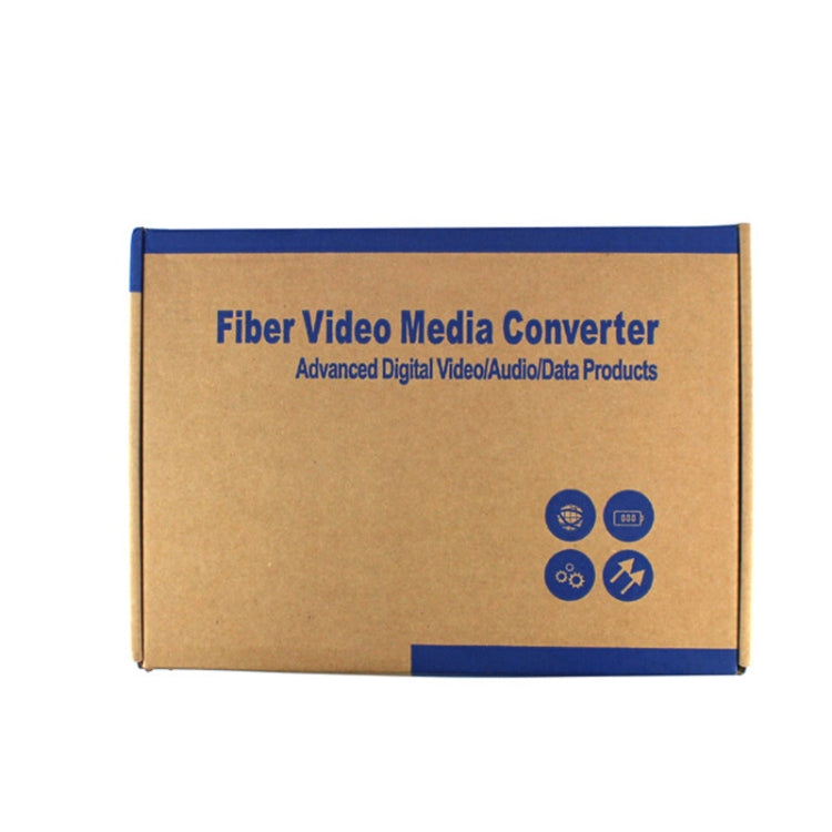 1pair YH-VD48508 SC 8-way Bidirectional Data Network Optical Transceiver Fiber Optic Transceiver(Black) - HoMEdemic™ 