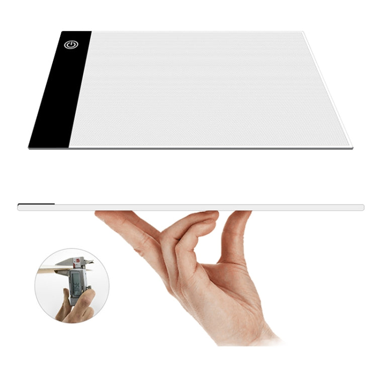 2.2W 5V LED Three Level of Brightness Dimmable A5 Acrylic USB Copy Boards Anime Sketch Drawing Sketchpad - HoMEdemic™ 