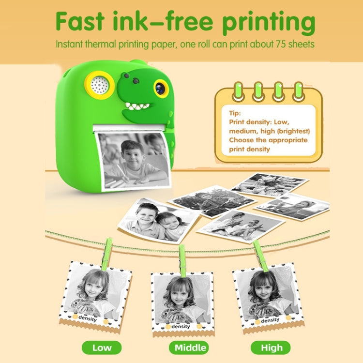 2.4 Inch 1080P HD Instant Printing Camera Children Thermal Printer With 32G TF Card(Blue) - HoMEdemic™ 