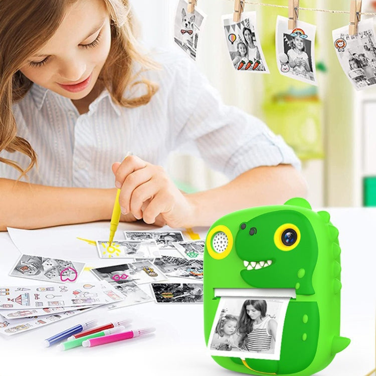 2.4 Inch 1080P HD Instant Printing Camera Children Thermal Printer With 32G TF Card(Blue) - HoMEdemic™ 