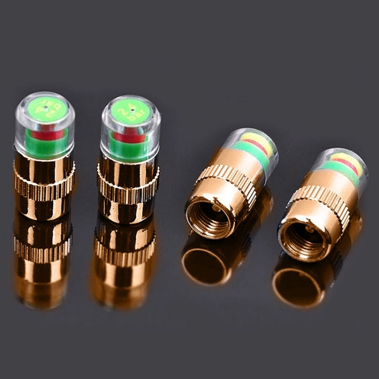 2.4BAR Vehicle Tire Pressure Monitoring Warning Cap, 规格: Brass Core - HoMEdemic™ 