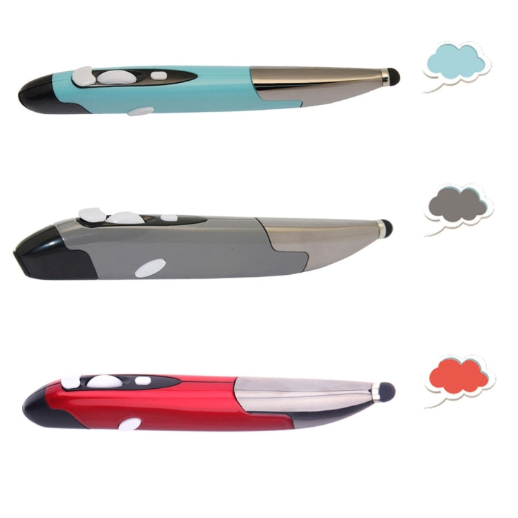 2.4GHz Innovative Pen-style Handheld Wireless Smart Mouse for PC Laptop, Red, Blue, Grey - HoMEdemic™ 