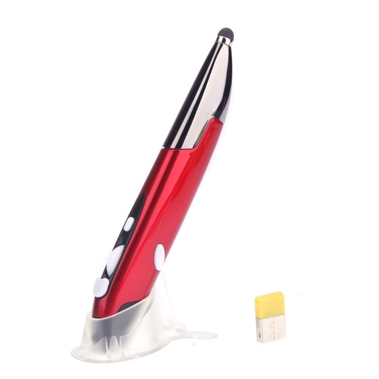 2.4GHz Innovative Pen-style Handheld Wireless Smart Mouse for PC Laptop, Red, Blue, Grey - HoMEdemic™ 