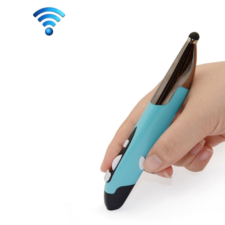 2.4GHz Innovative Pen-style Handheld Wireless Smart Mouse for PC Laptop, Red, Blue, Grey - HoMEdemic™ 