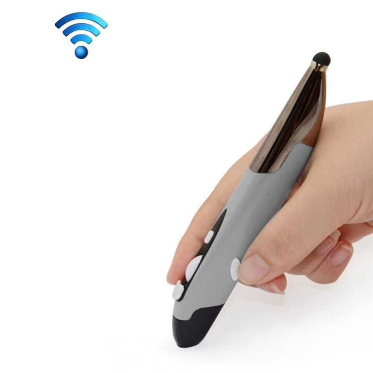 2.4GHz Innovative Pen-style Handheld Wireless Smart Mouse for PC Laptop, Red, Blue, Grey - HoMEdemic™ 