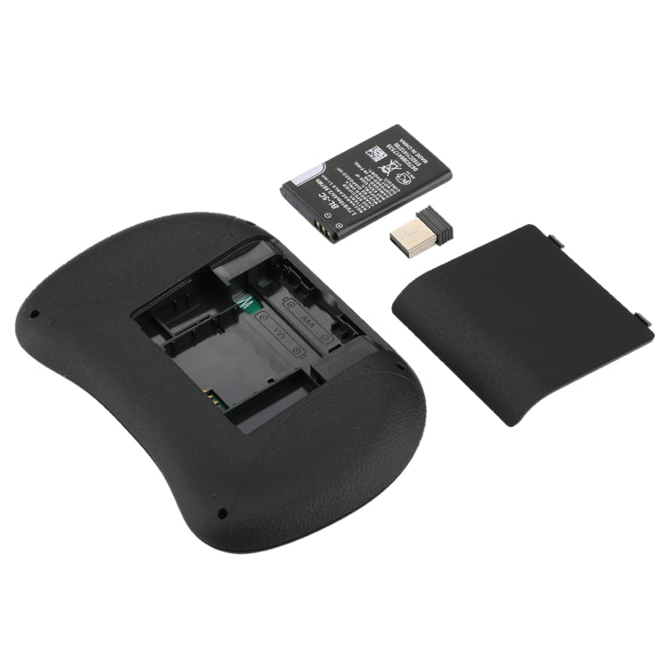 2.4GHz Mini i8 Wireless QWERTY Keyboard with Colorful Backlight & Touchpad & Multimedia Control for PC, Android TV BOX, X-BOX Player, Smartphones(Black) - HoMEdemic™ 