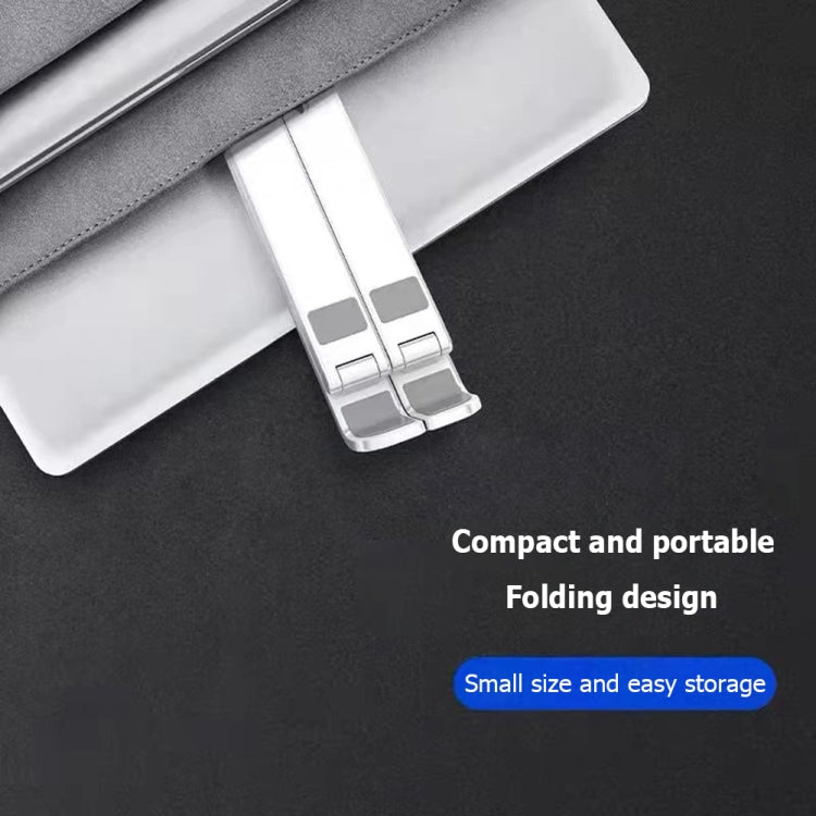 2 In 1 Laptop Mobile Phone Stand Heightening Cooling Stand(White) - HoMEdemic™ 