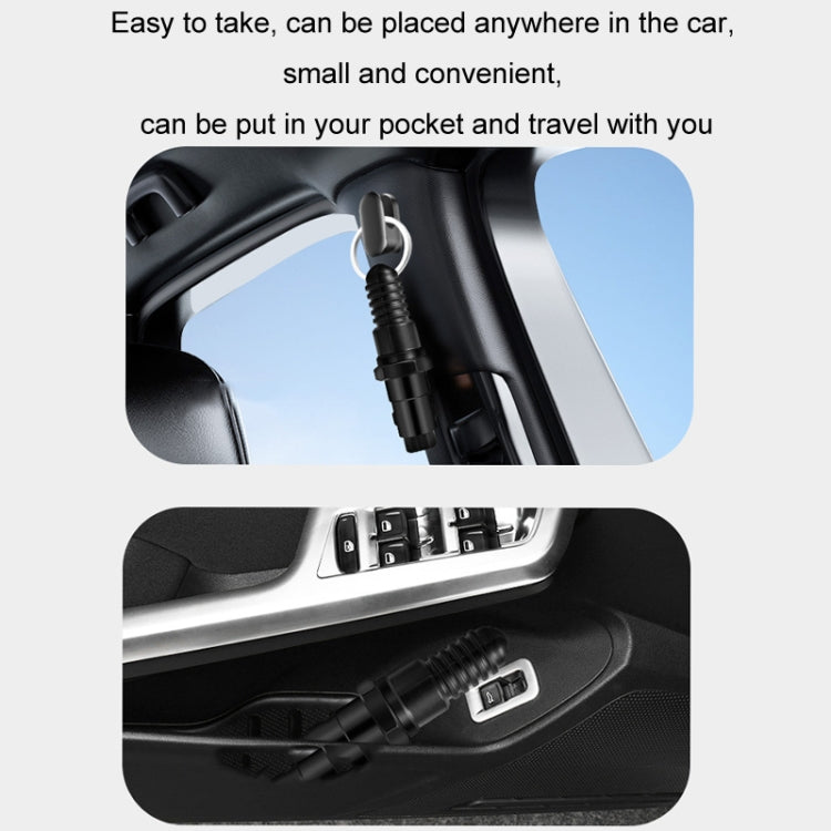 2 In 1 Mini Car Safety Hammer Seat Belt Cutter(Random Color Delivery) - HoMEdemic™ 