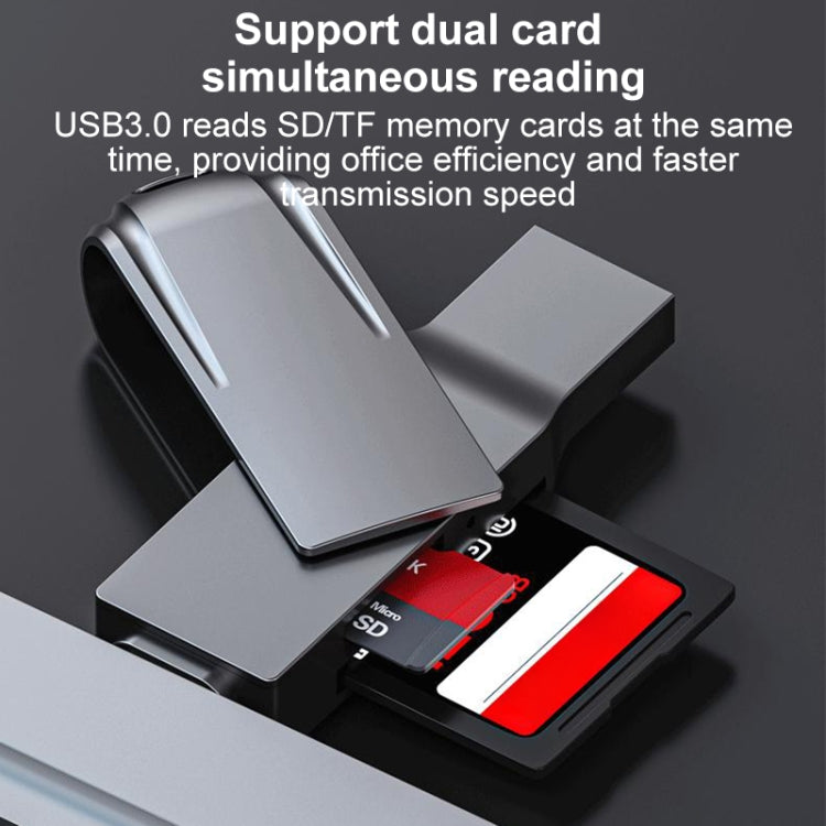 2 In 1 Multifunction USB-C / Type-C to USB 3.0 Card Reader - HoMEdemic™ 
