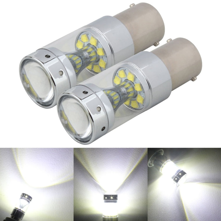 2 PCS 1157/BAY15D 60W Car Auto Brake Light with 12 CREE XB-D Lamps, DC 12V, 1157 - HoMEdemic™ 