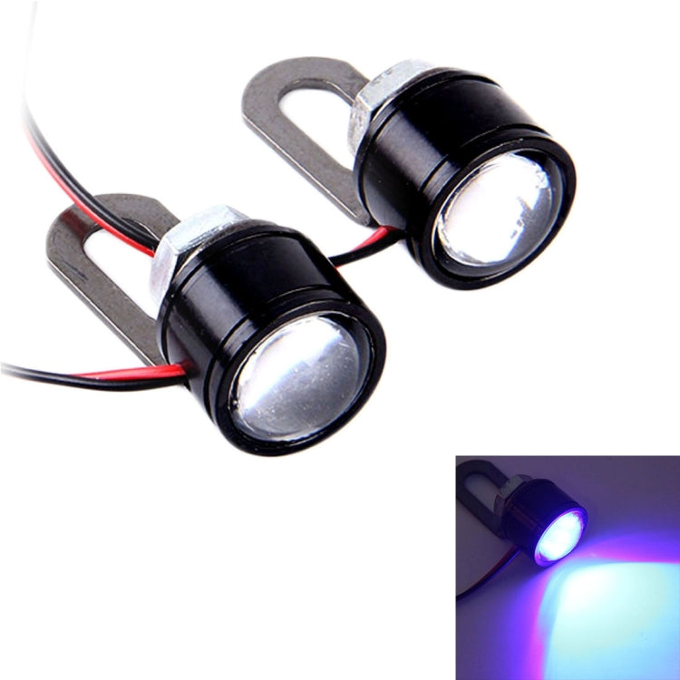 2 PCS 12V 3W Eagle Eyes LED Light For Motorcycle ，Wire Length: 45cm, Wire Length: 45cm - HoMEdemic™ 