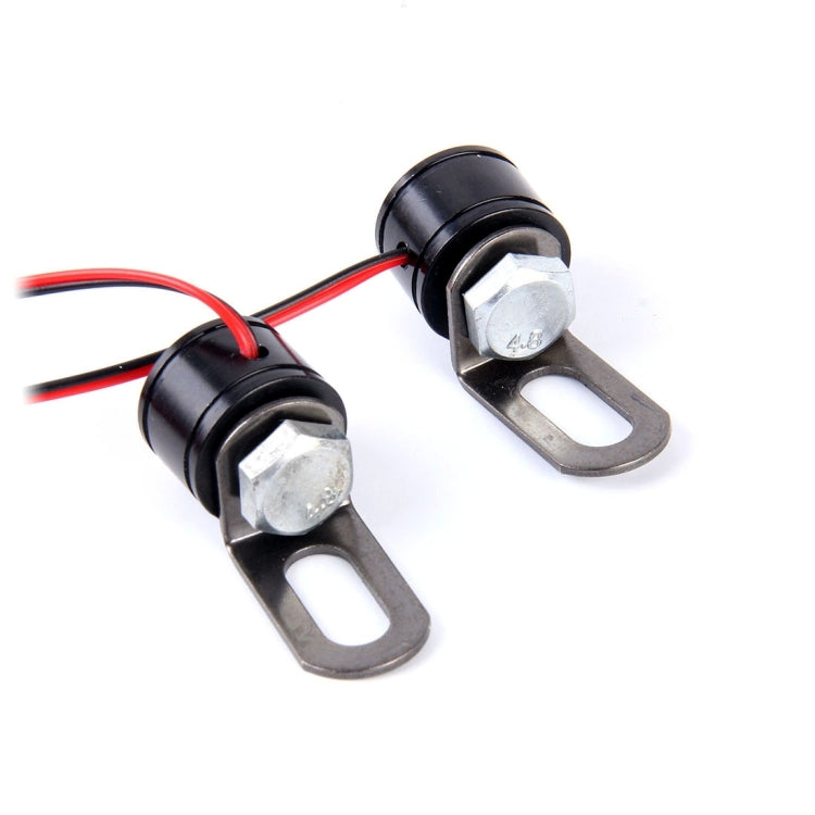 2 PCS 12V 3W Eagle Eyes LED Light For Motorcycle ，Wire Length: 45cm, Wire Length: 45cm - HoMEdemic™ 