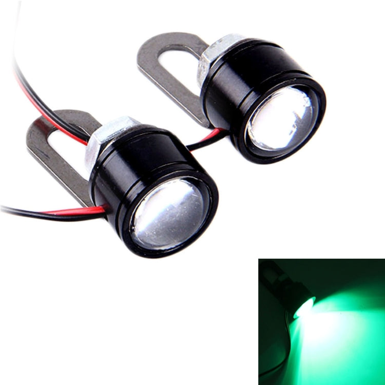 2 PCS 12V 3W Eagle Eyes LED Light For Motorcycle ，Wire Length: 45cm, Wire Length: 45cm - HoMEdemic™ 