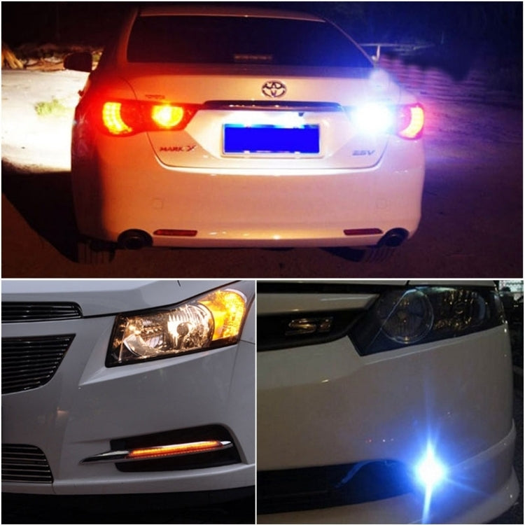 2 PCS 2.5 inch DC12-24V 10W 900LM 6500K Car Angel Eyes Fog Lamp Foglight, Cable Length: 20cm(White Light + White Light), 2.5 inch 10W 900LM/6500K  White+White - HoMEdemic™ 