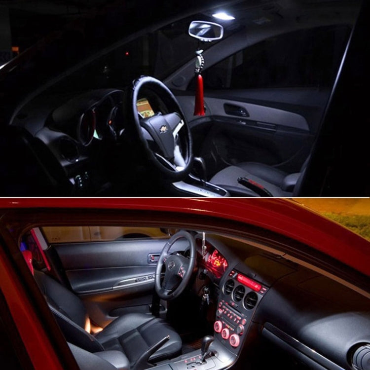 2 PCS 41mm 2W 240LM White Light 24 LED SMD 4014 Error Free License Plate Lights Car Light Bulb, 41mm - HoMEdemic™ 