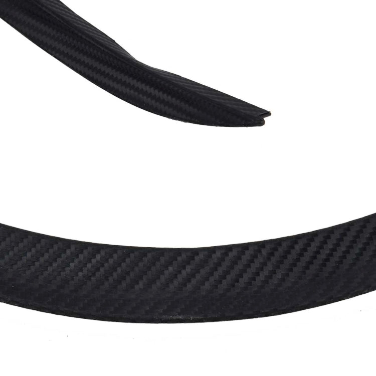 2 PCS 54cm Car Stickers Rubber Large Round Arc Strips Universal Fender Flares Wheel Eyebrow Decal Sticker Eyebrow Car-covers Black Striped Round Arc Strips, 75 x 2cm, 45 x 2cm - HoMEdemic™ 
