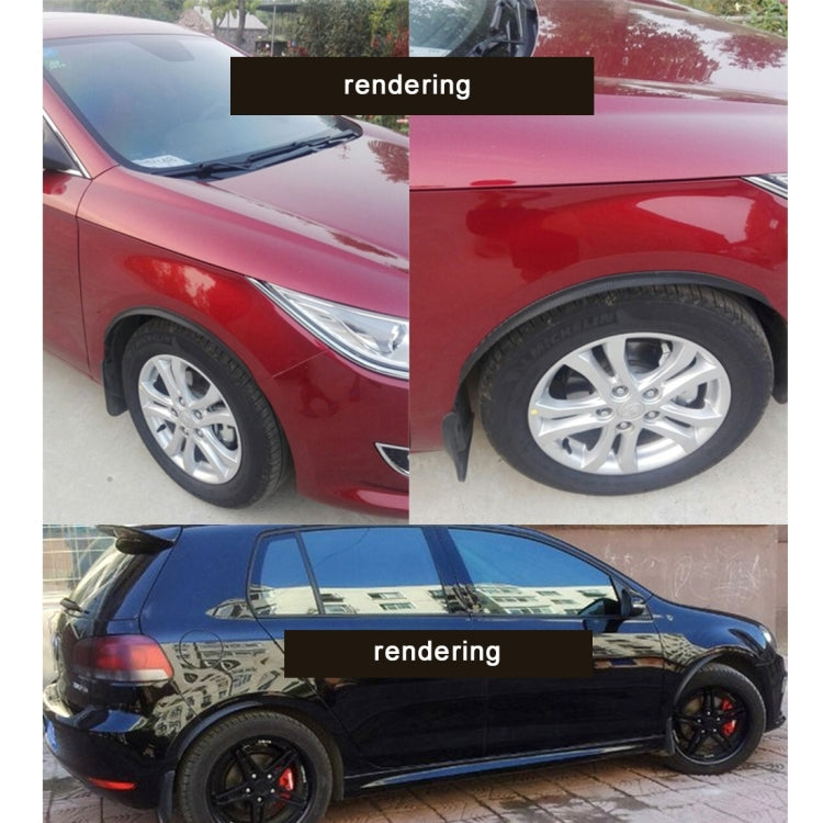 2 PCS 54cm Car Stickers Rubber Large Round Arc Strips Universal Fender Flares Wheel Eyebrow Decal Sticker Eyebrow Car-covers Black Striped Round Arc Strips, 75 x 2cm, 45 x 2cm - HoMEdemic™ 