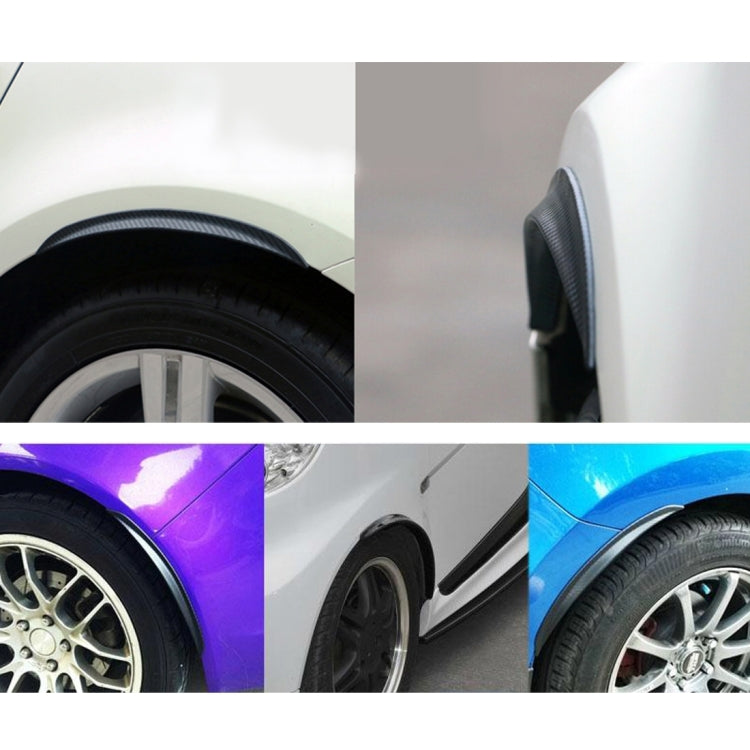 2 PCS 54cm Car Stickers Rubber Large Round Arc Strips Universal Fender Flares Wheel Eyebrow Decal Sticker Eyebrow Car-covers Black Striped Round Arc Strips, 75 x 2cm, 45 x 2cm - HoMEdemic™ 