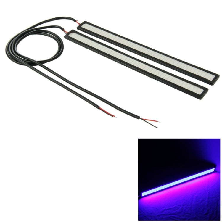 2 PCS 6W*2 DRL LED Light Bar Car Light Source Waterproof Daytime Running Lights, DC 12V, NCD-17BK Blue Light, NCD-17BK ICE Blue Light - HoMEdemic™ 