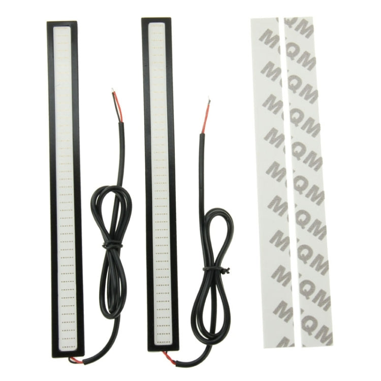 2 PCS 6W*2 DRL LED Light Bar Car Light Source Waterproof Daytime Running Lights, DC 12V, NCD-17BK Blue Light, NCD-17BK ICE Blue Light - HoMEdemic™ 