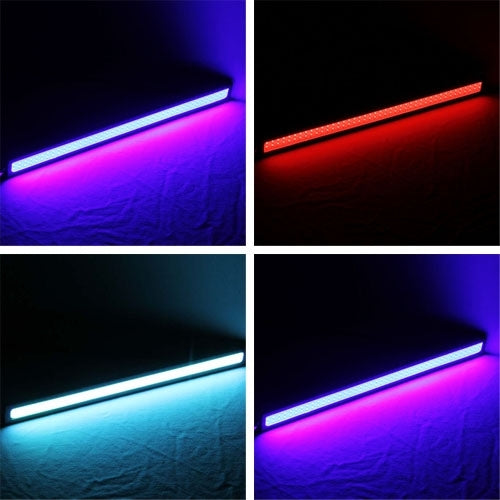2 PCS 6W*2 DRL LED Light Bar Car Light Source Waterproof Daytime Running Lights, DC 12V, NCD-17BK Blue Light, NCD-17BK ICE Blue Light - HoMEdemic™ 