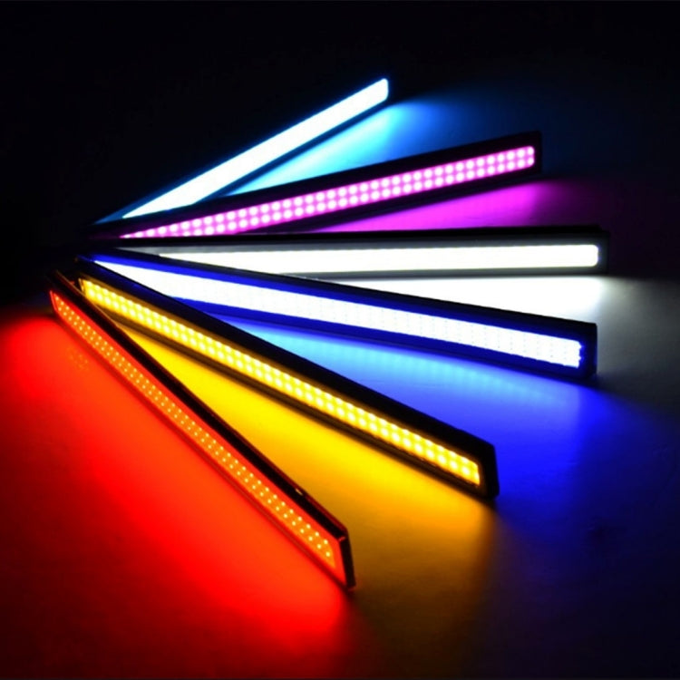 2 PCS 6W 400 LM 6000K DRL COB White Light Bar Car Light Source Waterproof Daytime Running Lights, DC 12V, White Light+6W 400LM/6000K - HoMEdemic™ 