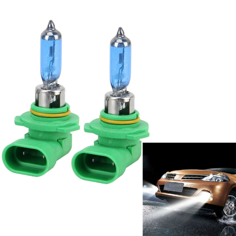 2 PCS 9005 Halogen Head Lamp 12V 100W 2400 LM 5000K Warm White Light, 9005 - HoMEdemic™ 